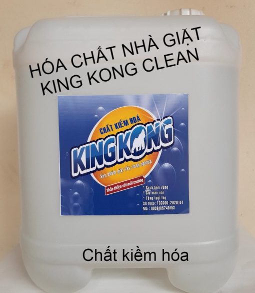 CHẤT KIỀM HÓA KING KONG , ĐÓNG CAN 20 LIT